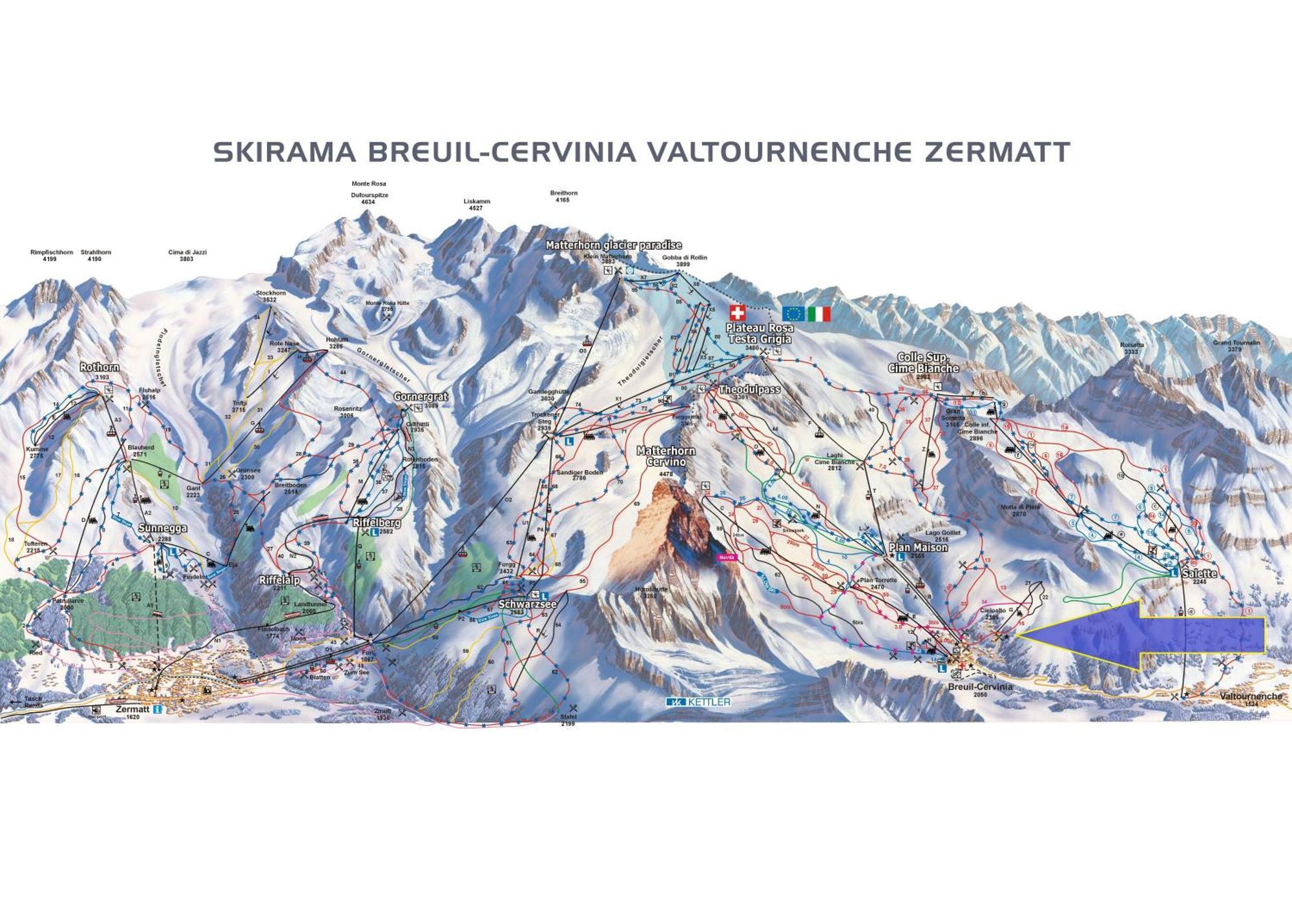 Soldanella Cervinia Apartment Vda Vacanze In Vetta Cir 0253 Breuil-Cervinia Eksteriør billede